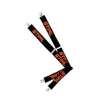STIHL Seler med metalclips, sort - 130 cm