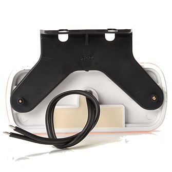 WAS Gul sidemarkeringslygte med 4 LED\'er