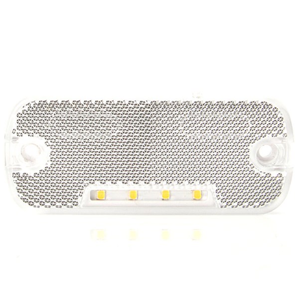 WAS hvid LED positionslygte med 4 LED´er.
