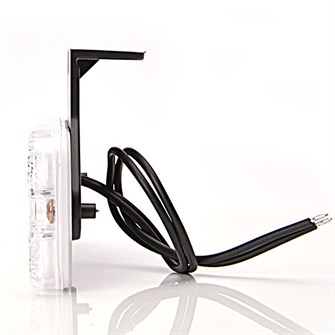 WAS hvid LED positionslygte med 4 LED´er.