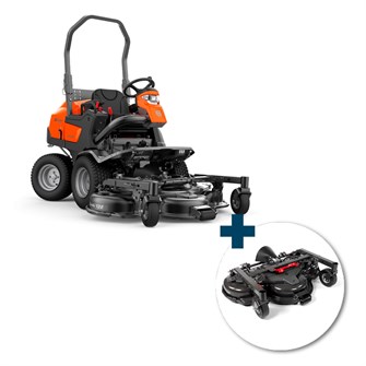 Husqvarna P520DX Pro Rider inkl. Combi 132 klippebord inkl. fri levering, montering og klargøring