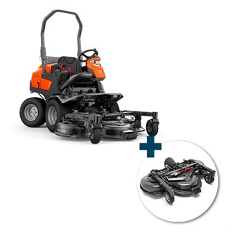 Husqvarna P520DX Pro Rider inkl. Combi 155X klippebord inkl. fri levering, montering og klargøring
