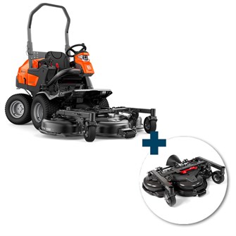Husqvarna P 525DX uden kabine inkl. Combi 132 klippebord inkl. fri levering, montering og klargøring