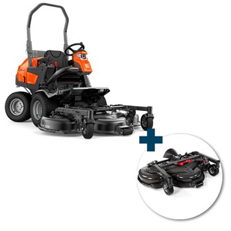 Husqvarna P 525DX uden kabine inkl. Combi 155 klippebord inkl. fri levering, montering og klargøring