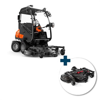 Husqvarna P525DX Rider inkl. Combi 155 klippebord inkl. fri levering, montering og klargøring
