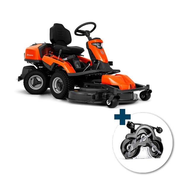 Husqvarna R 318X frontklipper inkl. Combi 94 klippebord inkl. fri levering, montering og klargøring