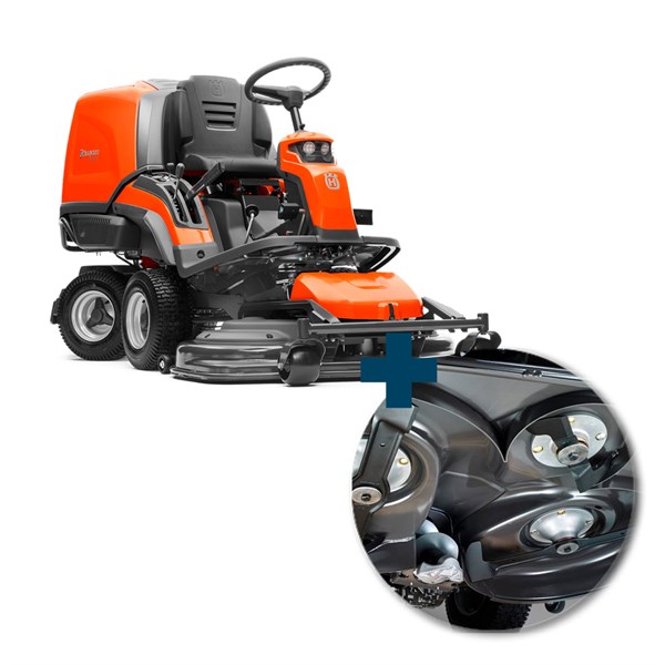 Demo: Husqvarna RC 318T inkl. Combi 112 klippebord inkl. fri levering, montering og klargøring