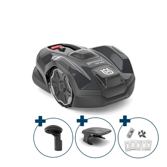 Husqvarna Automower® 305E NERA 900 m² - Inkl. garage, ekstra knive og EPOS® RS1-referencestation