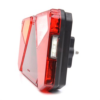 WAS LED-baglygte med multifunktion og refleks - Flot positionslys | venstre