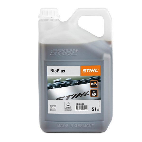 Stihl BioPlus kædeolie - 1, 5 eller 20 liter