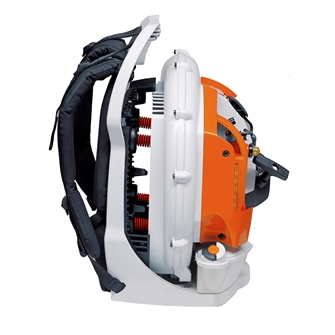 STIHL BR 600 MAGNUM Benzin-løvblæser - rygbåret med optimalt ergonomisk bæresystem