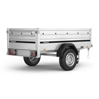 Brenderup 1205 S XL - 750 kg - med tipfunktion - Nyeste model!