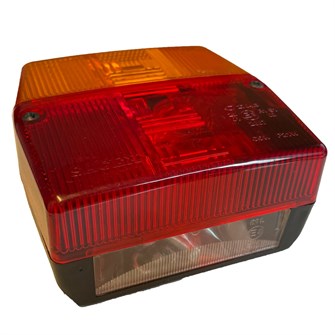 Baglygte - 3-funktion