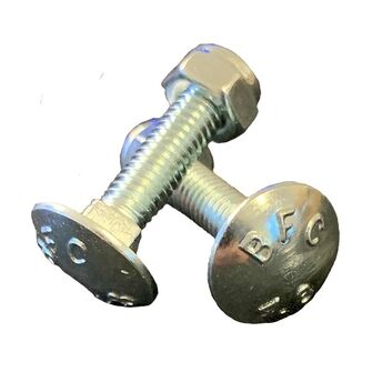 Würth Bræddebolt og låsemøtrik M6 x 25 til montering