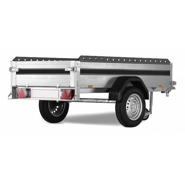 Brenderup Basic/1205/3205 Ræling til 2 sider, h: 10cm