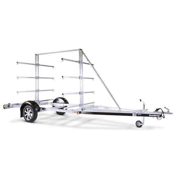 Brenderup 160750UB CX Kano-/kajaktrailer - 750 kg