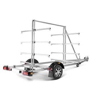 Brenderup 160750UB CX Kano-/kajaktrailer - 750 kg