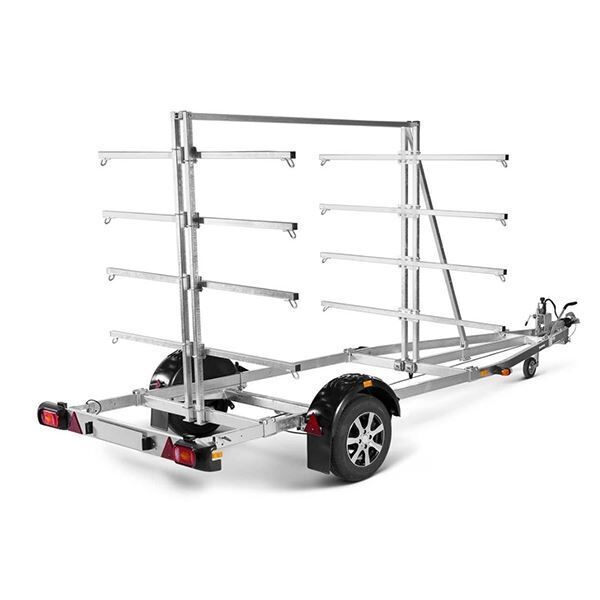 Brenderup 161000B CX Kano-/kajaktrailer - 1.000 kg