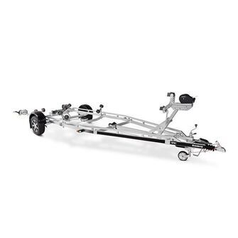Brenderup 221300B SRX Bådtrailer - Med Bremser - 22 fod - 1.300 kg