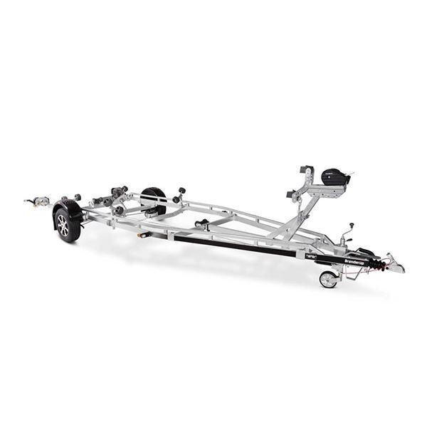 Brenderup 221300B SRX Bådtrailer - Med Bremser - 22 fod - 1.300 kg
