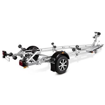 Brenderup 221300B SRX Bådtrailer - Med Bremser - 22 fod - 1.300 kg