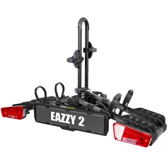 Buzzrack Eazzy 2 - Cykelholder til 2 cykler - komplet med lygtebom og kuglekoblingslås