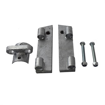 Mustang Monteringskit til dobbelt bomsystem - foran