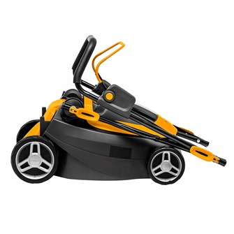 STIGA Collector 136 AE - pladsbesparende under opbevaringen