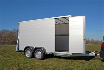 Sirius Cargotrailer G455 - 2.500 kg inkl. multirampe, surringsskinner og støtteben