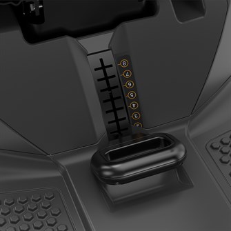 Stiga Gyro 500e højdejustering