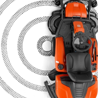 Husqvarna R 214T Frontklipper - centerstyring  | Køb hos Prof-Shoppen