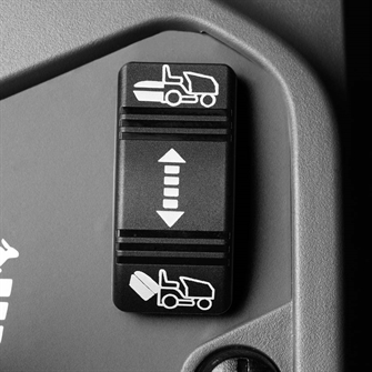  Husqvarna RC 318T - Den integrerede opsamler tømmes nemt | Køb hos Prof-Shoppen