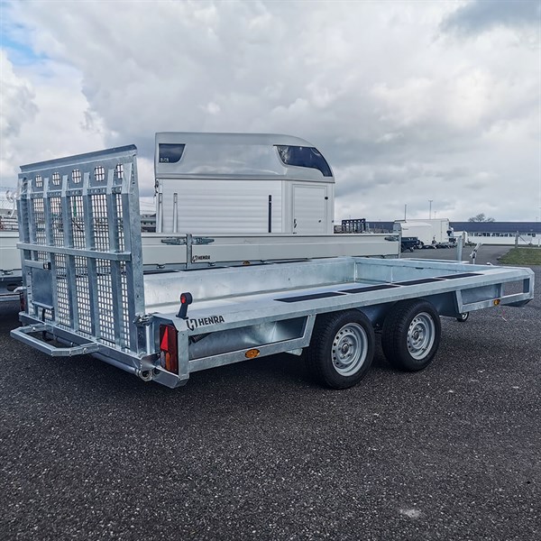 Henra mt353017 toakslet Maskintrailer - 3.500 kg