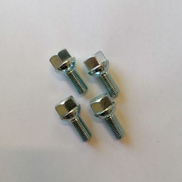 Hjulboltsæt 4-pak - M12, 1,5x42, 4-huls