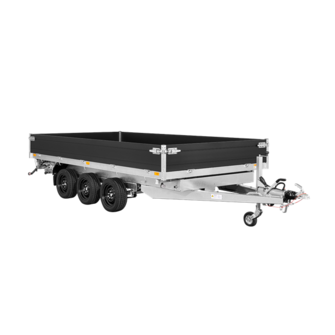 Saris 3-vejs tiptrailer - K3 406 204 3500 3B E - 3.500 kg - Black Edition