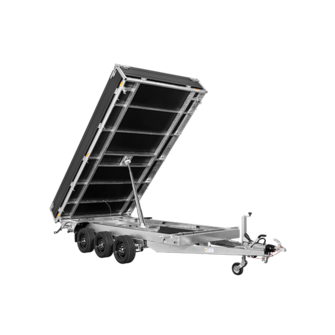 Saris 3-vejs tiptrailer - K3 406 204 3500 3B E - 3.500 kg - Black Edition