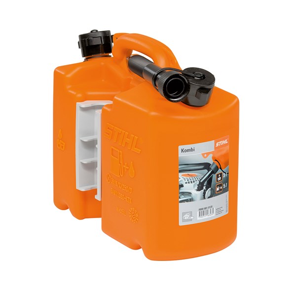 STIHL Kombi-dunk Proffs, orange, 5 l/3 l - med almindelig påfyldningsstuds