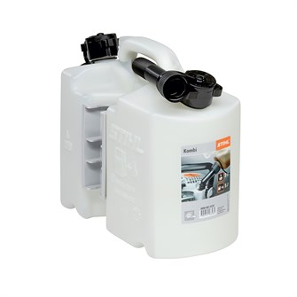 STIHL Kombi-dunk Proffs, transparent, 5 l/3 l - med almindelig påfyldningsstuds