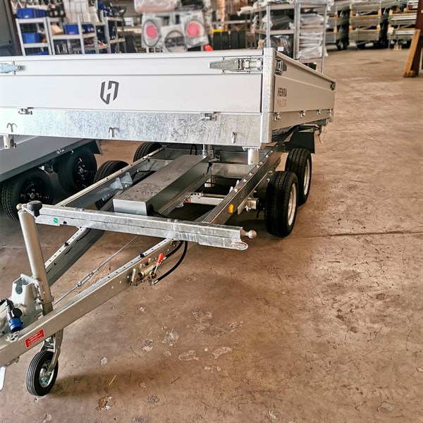 Henra KP273018 3-vejs-tiptrailer - EL TIP - Dobbeltakslet - 2.700 kg