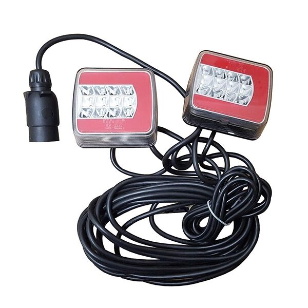 LED Baglygtesæt til trailer - 12V