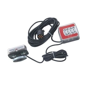 Magnetisk LED-baglygtesæt til trailer - 12V