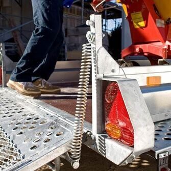 Brenderup MT-3080 maskintrailer - 2700 kg. 