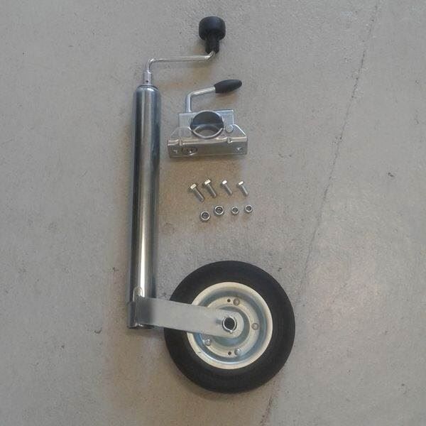 Brenderup næsehjul - komplet inkl. beslag og bolte - 150 kg