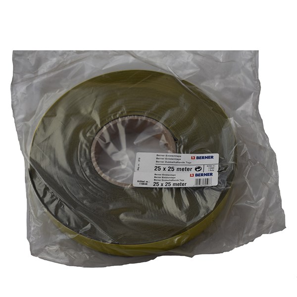 Mustang/Berner Emblemtape 25 meter - 25 mm bredde