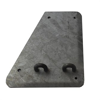 Mustang Beslag til dobbelt bomsystem bag - højre side