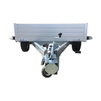 Trailerlås PROF-SERIES inkl. rustfri hængelås og 4 nøgler