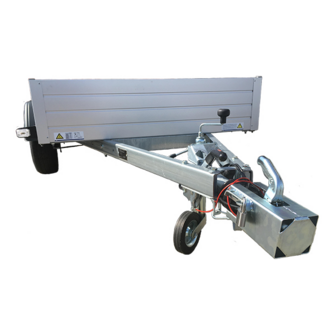 Trailerlås PROF-SERIES inkl. rustfri hængelås og 4 nøgler