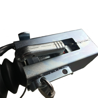 Trailerlås PROF-SERIES inkl. rustfri hængelås og 4 nøgler