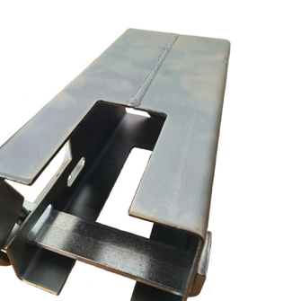 Trailerlås PROF-SERIES inkl. rustfri hængelås og 4 nøgler