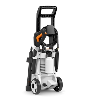 Med justerbar dyse, rotordyse og sprøjteflaske til rengøringsmidler